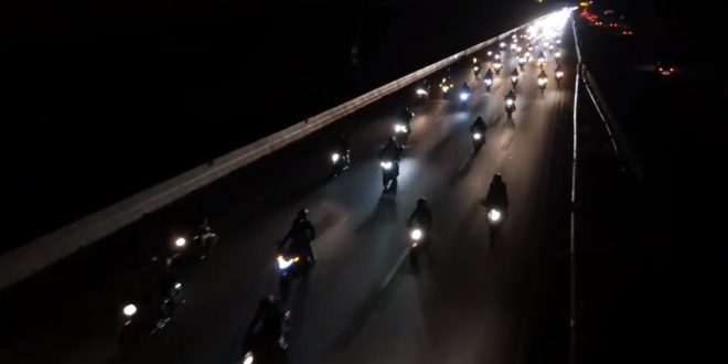 motards en colère