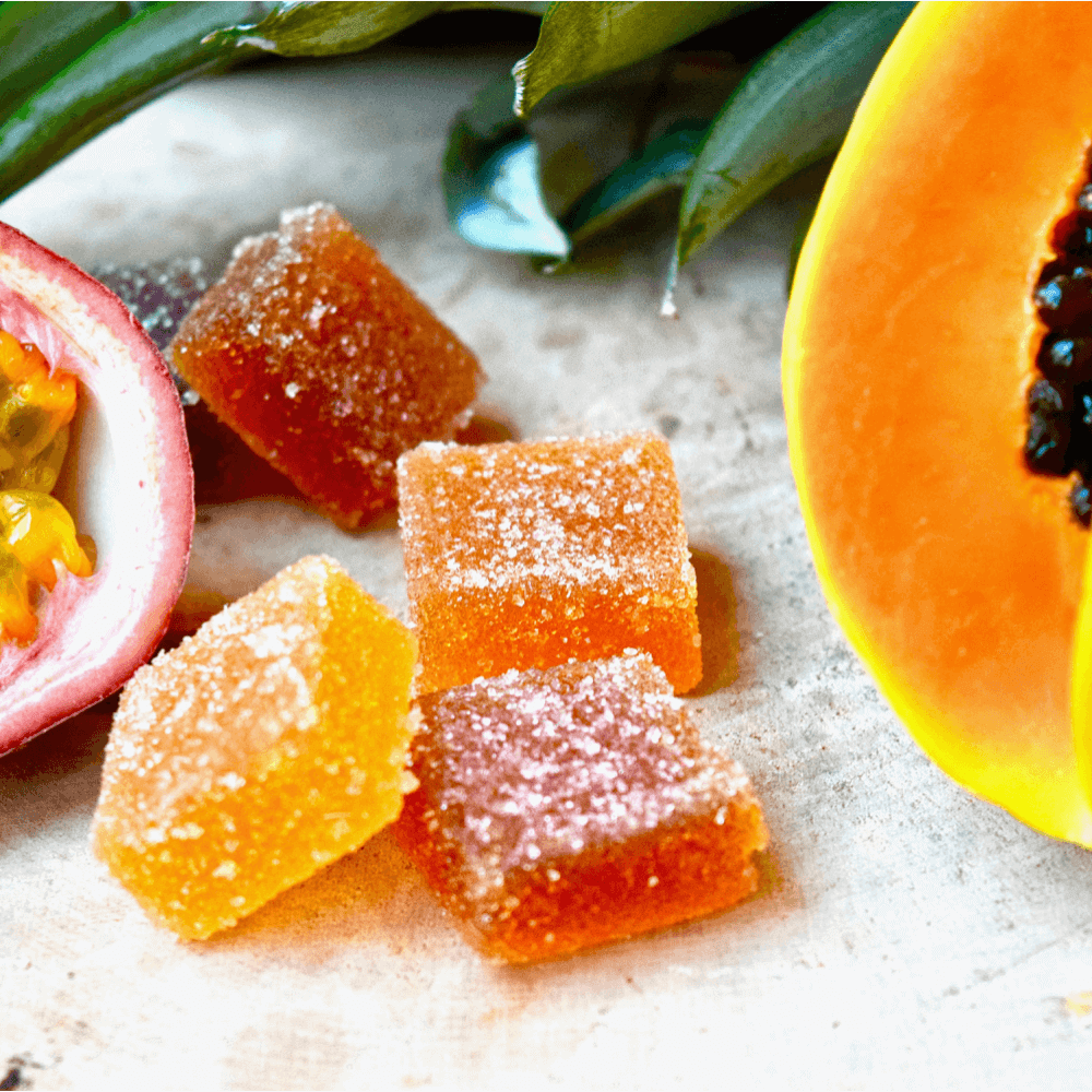 Pâtes de fruits enrobées de chocolat (4 parfums) - Abbaye de Tournay