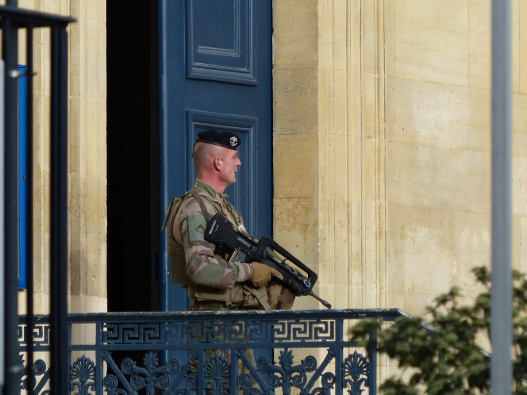 menace islamiste soldat Sentinelle